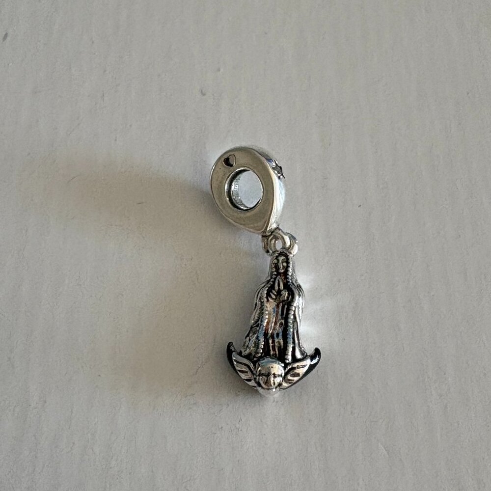 Pandora Virgin of Guadalupe Motif Dangle Charm|Pendant
